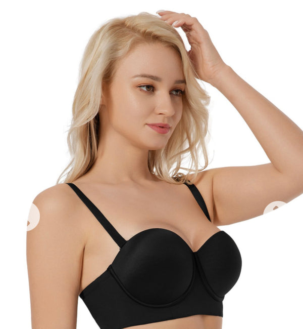 Adjustable wired bra