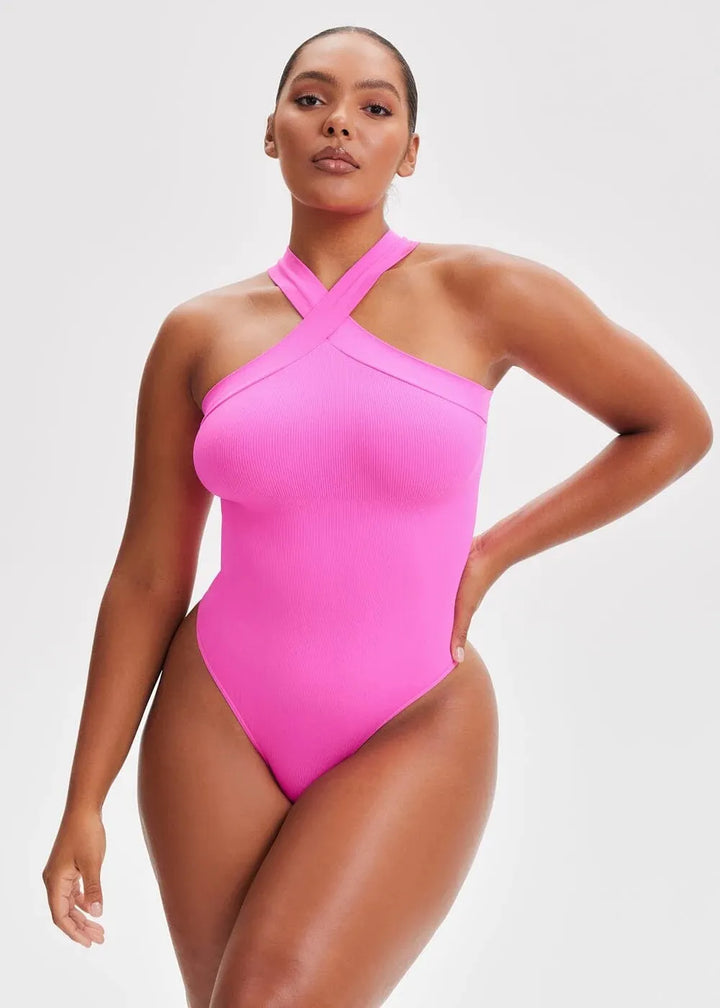 Crossover Seamless Bodysuit