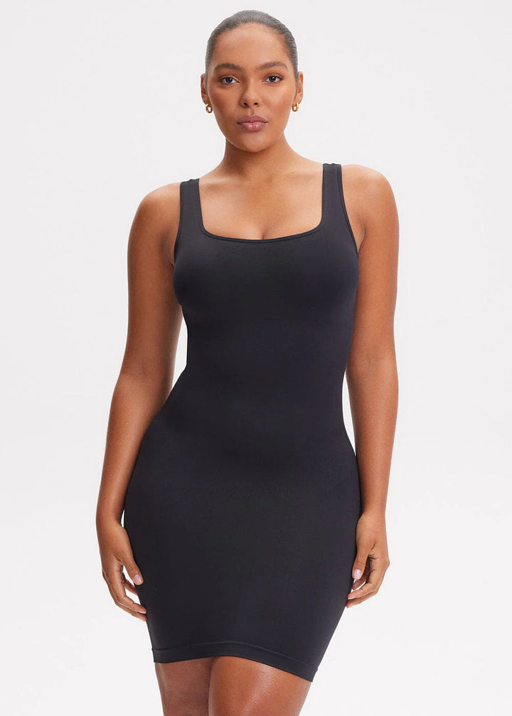 Sleeveless shapewear dress MINI