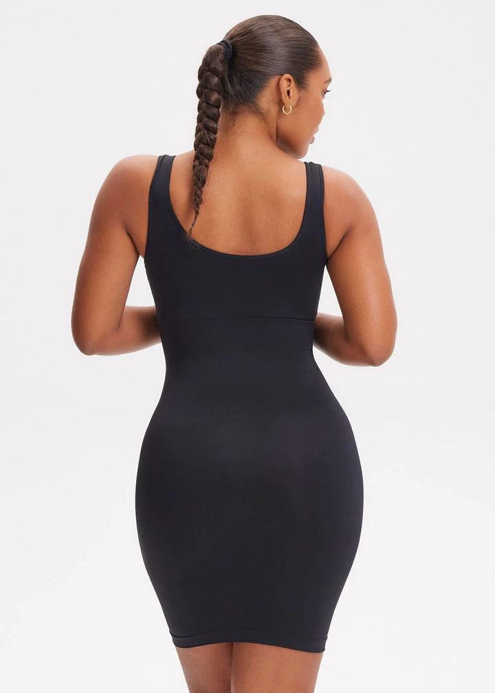 Sleeveless shapewear dress MINI