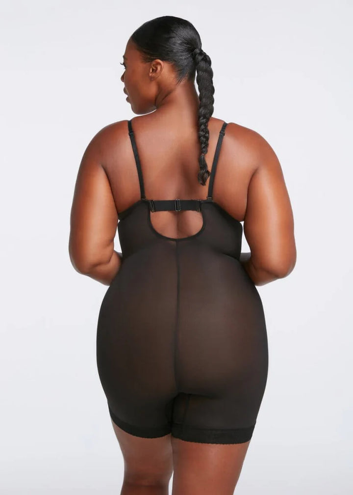 Plunge shaping bodysuit