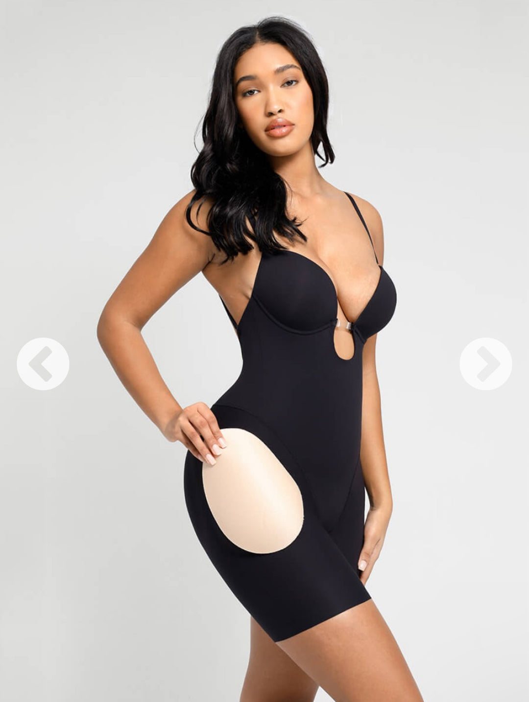 Ava hip & butt plunge shapewear