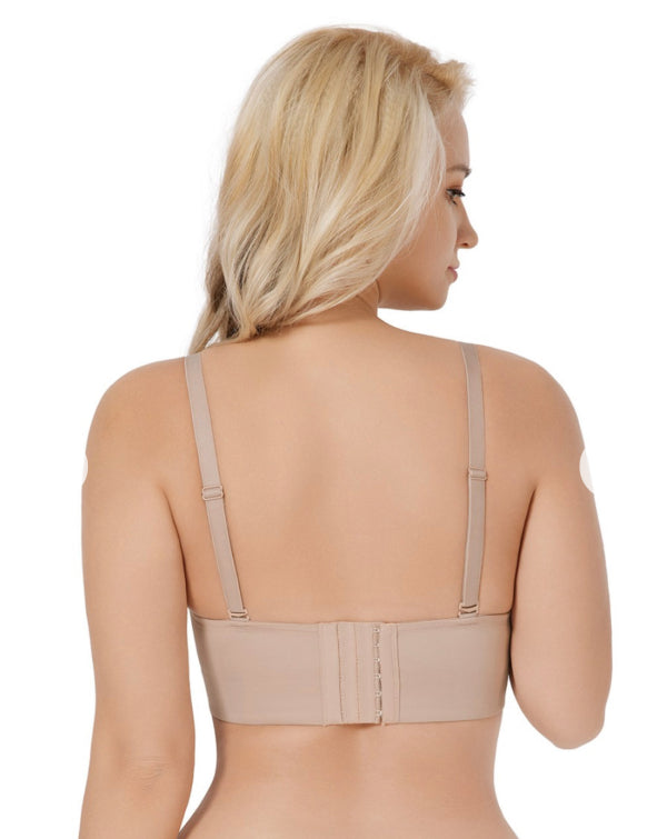 Adjustable wired bra